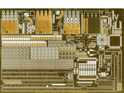 WEM 1/350 USS Nimitz Class Carriers **Late Fit Parts Only for the whole class (PE 35068)