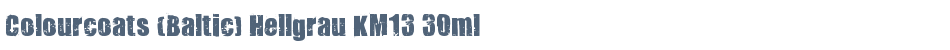 Colourcoats (Baltic) Hellgrau KM13 30ml