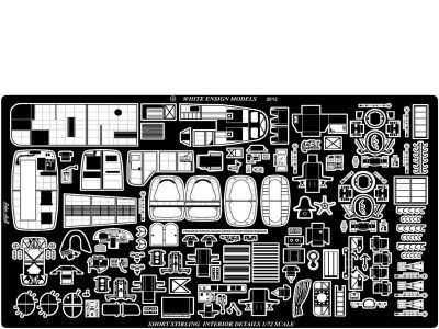 WEM 1/72 Short Stirling Interior Detail Set (PE 7248)