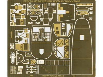 WEM 1/72 Short Sunderland Cockpit Details (PE 7206)