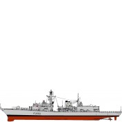 WEM HMS Norfolk 1990 Print (P 028)