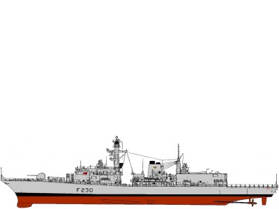 WEM HMS Norfolk 1990 Print (P 028)