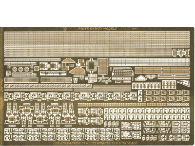 WEM 1/700 USS Hornet/Enterprise (PE 755)