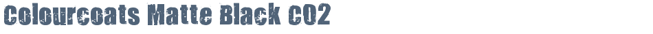 Colourcoats Matte Black C02