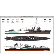 WEM HMS Montgomery Print (P 033)