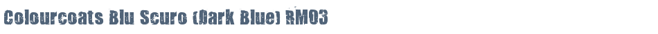 Colourcoats Blu Scuro (Dark Blue) RM03