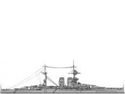 WEM 1/700 HMS Queen Elizabeth 1918 (K 721)