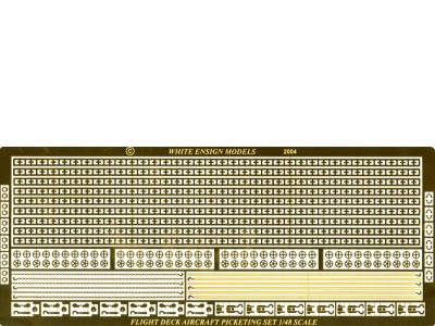 WEM 1/48 USN Carrier Deck Tie Downs (PE 4801)