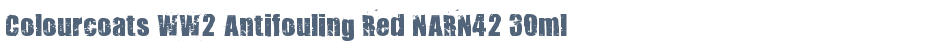 Colourcoats WW2 Antifouling Red NARN42 30ml