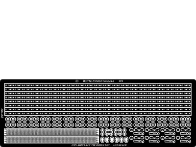 WEM 1/32 Carrier Deck Tie-Downs (PE 3201)