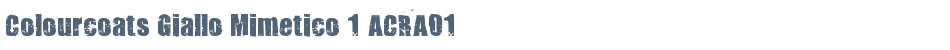 Colourcoats Giallo Mimetico 1 ACRA01