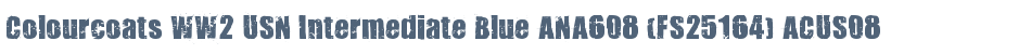Colourcoats WW2 USN Intermediate Blue ANA608 (FS25164) ACUS08