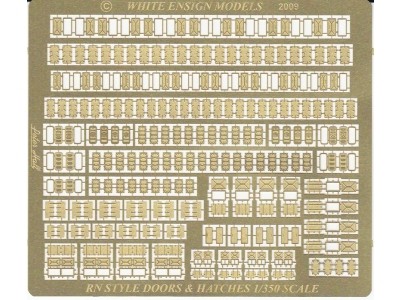 WEM 1/350 Royal Navy Doors & Hatches Superset (PE 35125)