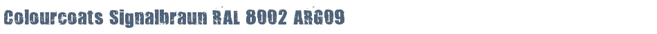 Colourcoats Signalbraun RAL 8002 ARG09