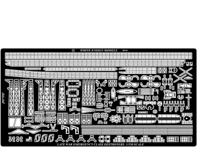  WEM 1/350 Late War Emergency Class Destroyer (PE 35180)