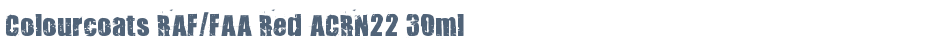Colourcoats RAF/FAA Red ACRN22 30ml