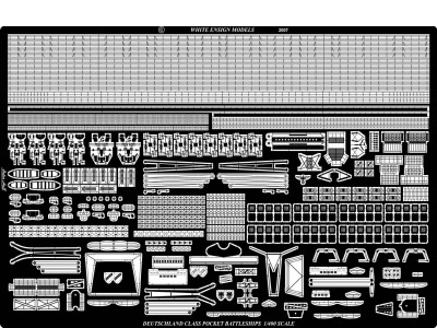 WEM 1/400 DKM Pocket Battleship (PE 4008)