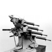 WEM 1/350 Royal Navy Vickers Mk.3 0.5" Quad Machine Gun (x4) (PRO 3532)
