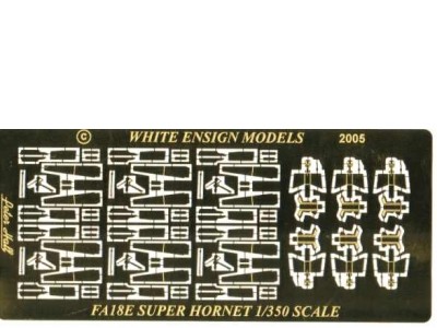 WEM 1/350 FA-18E Superhornet Details (PE 35069)