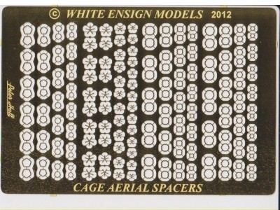 WEM 1/700 - 1/200 Cage Aerial Spreaders (PE 7102)