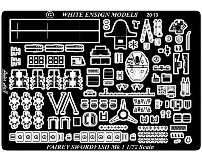 WEM 1/72 Fairey Swordfish PE (PE 7253)