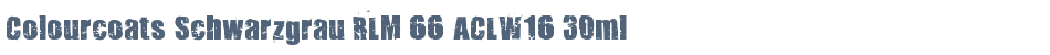 Colourcoats Schwarzgrau RLM 66 ACLW16 30ml