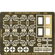 WEM 1/72 U.S. Mk. 13 Torpedoes with Roll-off Racks (PE 7221)