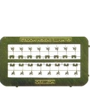 WEM 1/600 Post-War 20mm Oerlikons & Shields (PE 604)
