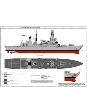 WEM HMS Daring 2009 Print (P 032)