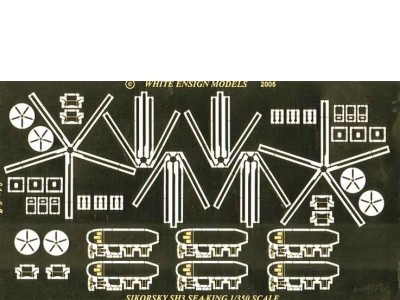 WEM 1/350 Sikorsky Sea King Details (PE 35076)