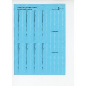 Sovereign Hobbies RN draught  markings 1/200 scale