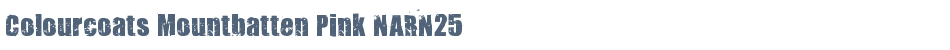 Colourcoats Mountbatten Pink NARN25