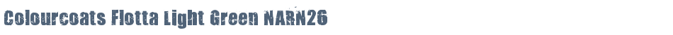 Colourcoats Flotta Light Green NARN26