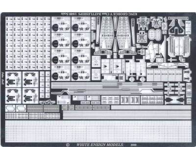 WEM 1/600 King George V Class Battleship (PE 619)