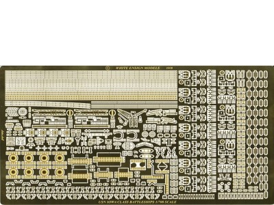 WEM 1/700 WWII Iowa Class (PE 756)