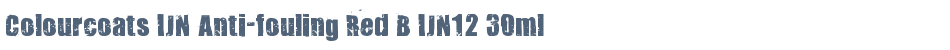 Colourcoats IJN Anti-fouling Red B IJN12 30ml