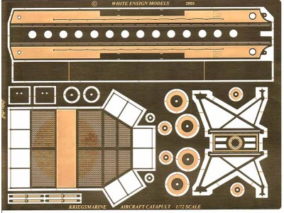 WEM 1/72 Kriegsmarine Aircraft Catapult (PE 7204)