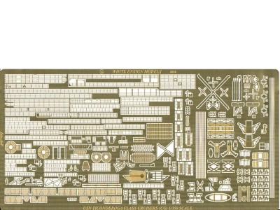 WEM 1/350 Ticonderoga Class Cruisers (PE 35052)