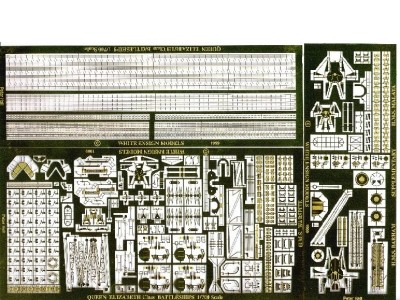 WEM 1/700 WWII Queen Elizabeth Class Battleship (PE 734)