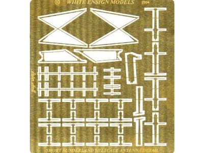 WEM 1/72 Short Sunderland Exterior Details (PE 7202)