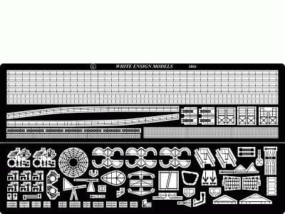 WEM 1/350 WW2 L and M Class Destroyers (PE 35064)