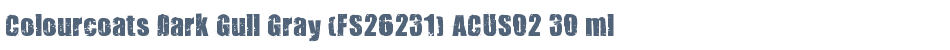 Colourcoats Dark Gull Gray (FS26231) ACUS02 30 ml