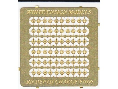 WEM 1/350 RN/USN Depth Charge End Caps (PE 35129)