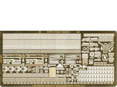 WEM 1/700 USS North Carolina Class (PE 774)