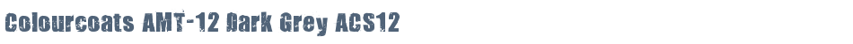 Colourcoats AMT-12 Dark Grey ACS12 