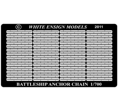 WEM 1/700 Battleship Anchor Cable Links (PE 7101)