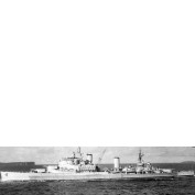 WEM 1/700 HMS Bermuda (1945), Colony-class Light Cruiser (K 761)