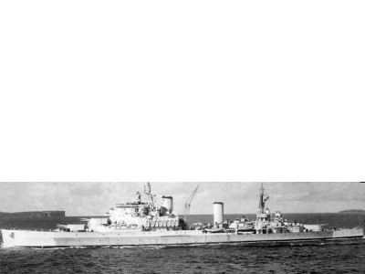 WEM 1/700 HMS Bermuda (1945), Colony-class Light Cruiser (K 761)